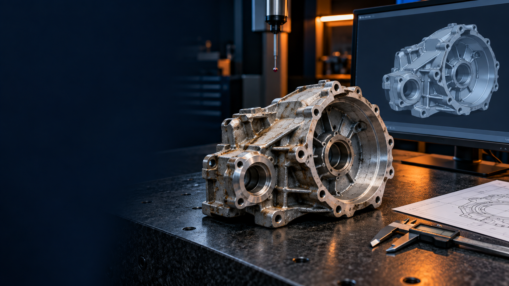 Reverse Engineering von vorhandenen Bauteilen zu modernen CAD-Daten